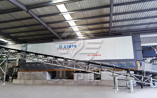 蒸汽糟渣烘干設(shè)備現(xiàn)場