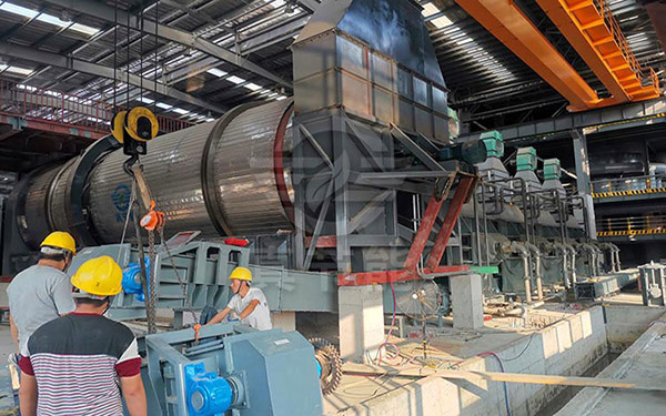 果渣烘干機(jī)安裝調(diào)試