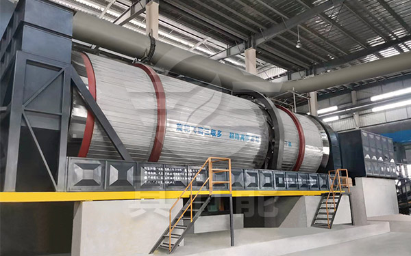 白酒糟烘干機運行現場 白酒糟烘干機運行現場