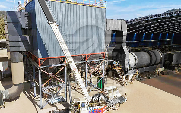 薯渣烘干設備吊裝現(xiàn)場 薯渣烘干設備吊裝現(xiàn)場