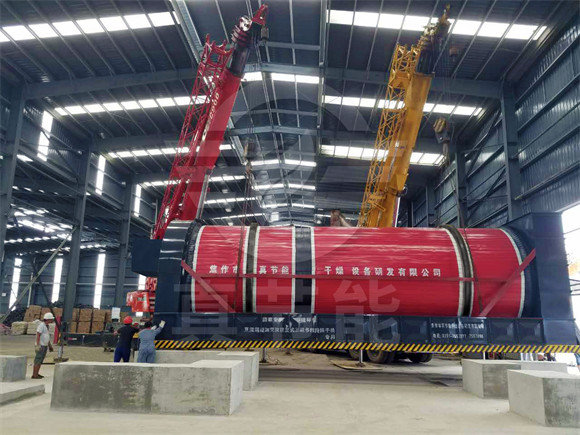 甘蔗渣烘干機吊裝 甘蔗渣烘干機吊裝