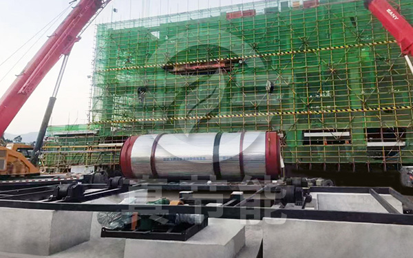 豆渣烘干設備吊裝 豆渣烘干設備吊裝